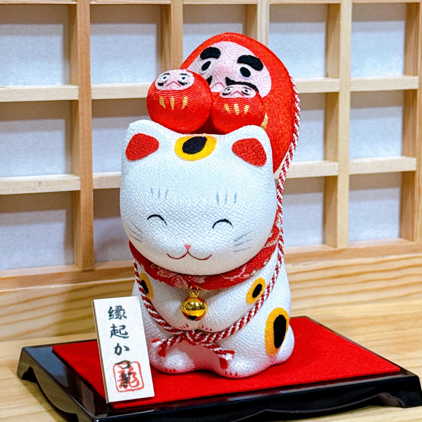 Japanese Origin Daruma Lucky Cat