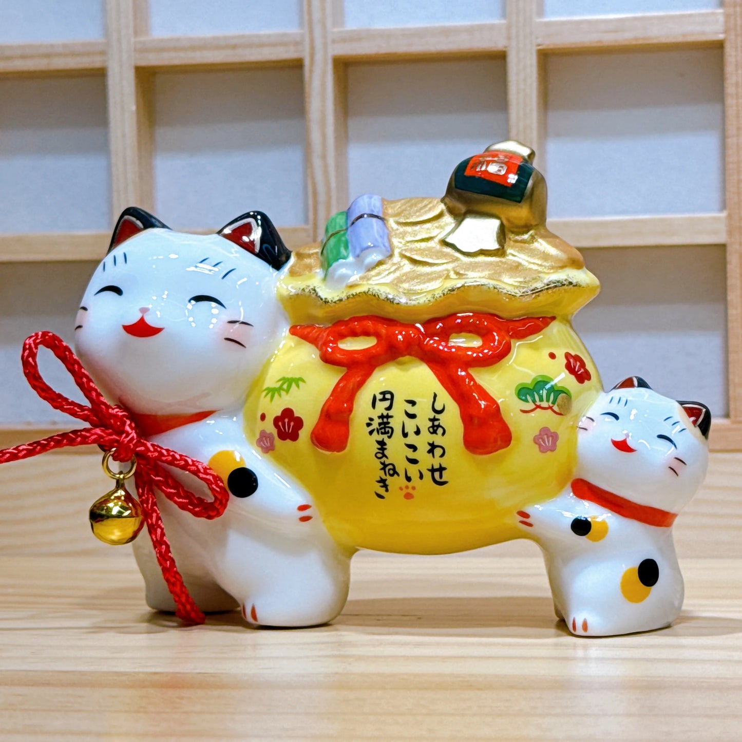 日本円滿招財貓 親子