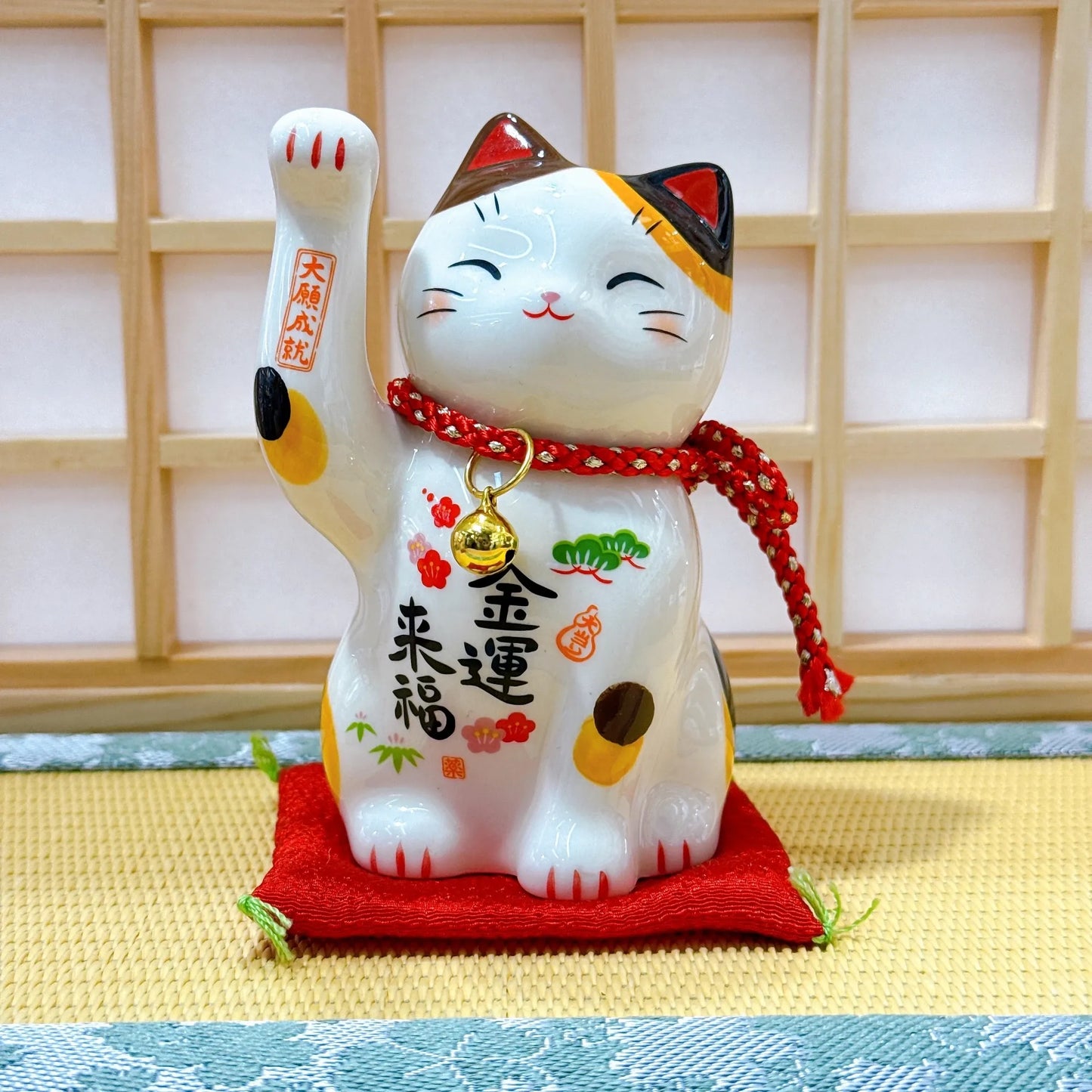 日本彩繪.金運.招福.招財貓