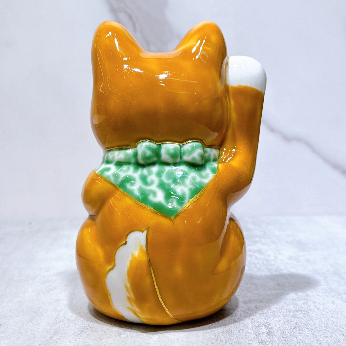 日本清水烧招财猫 柴犬