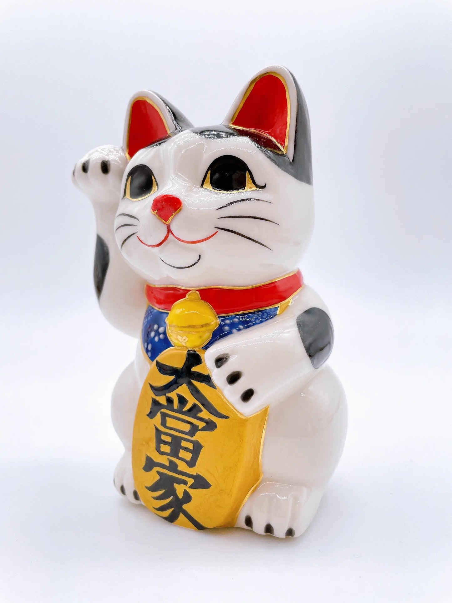 日本清水烧招财猫 犬张子 大当家
