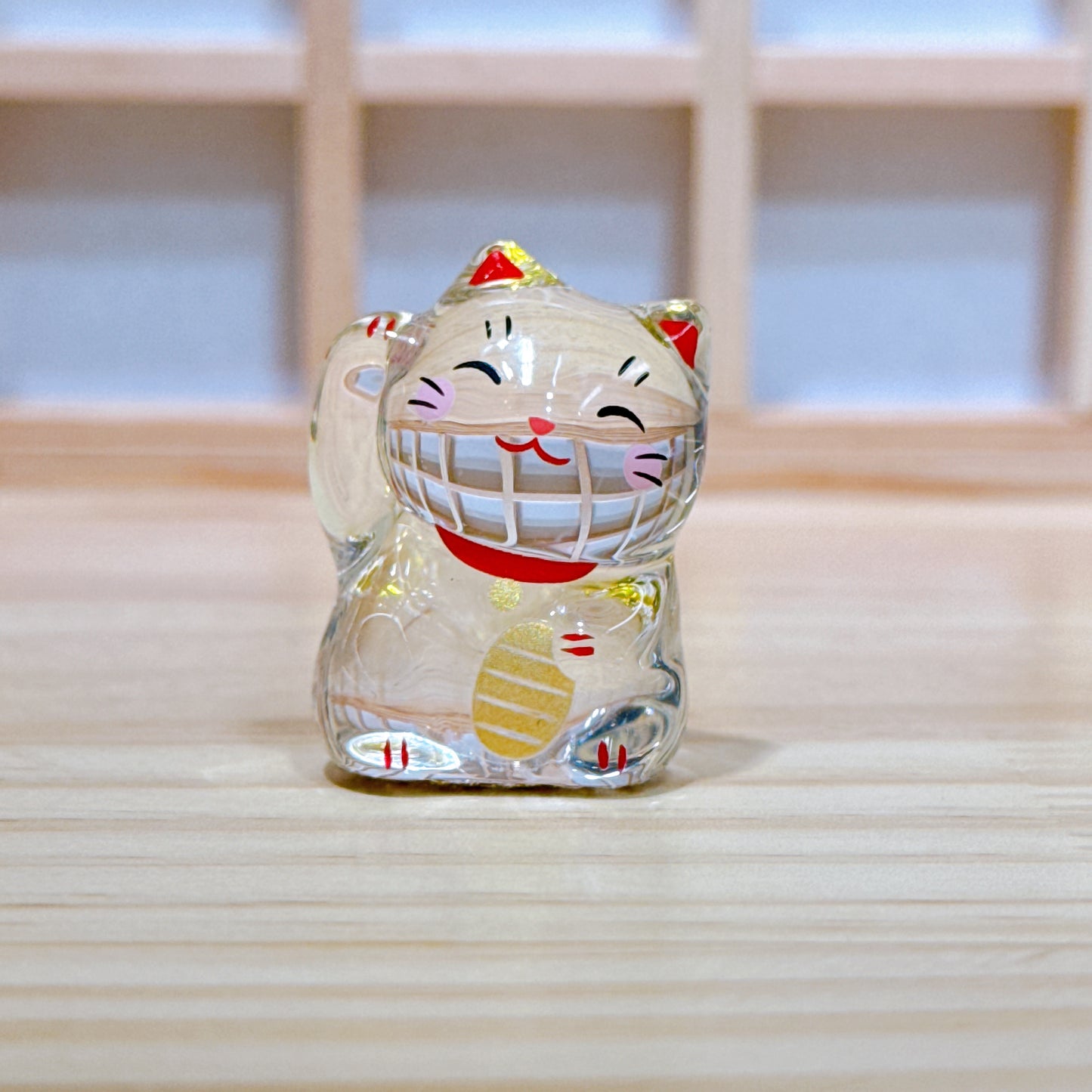 Japanese Fukusho Joyful Cat Frog Tanuki Money Box