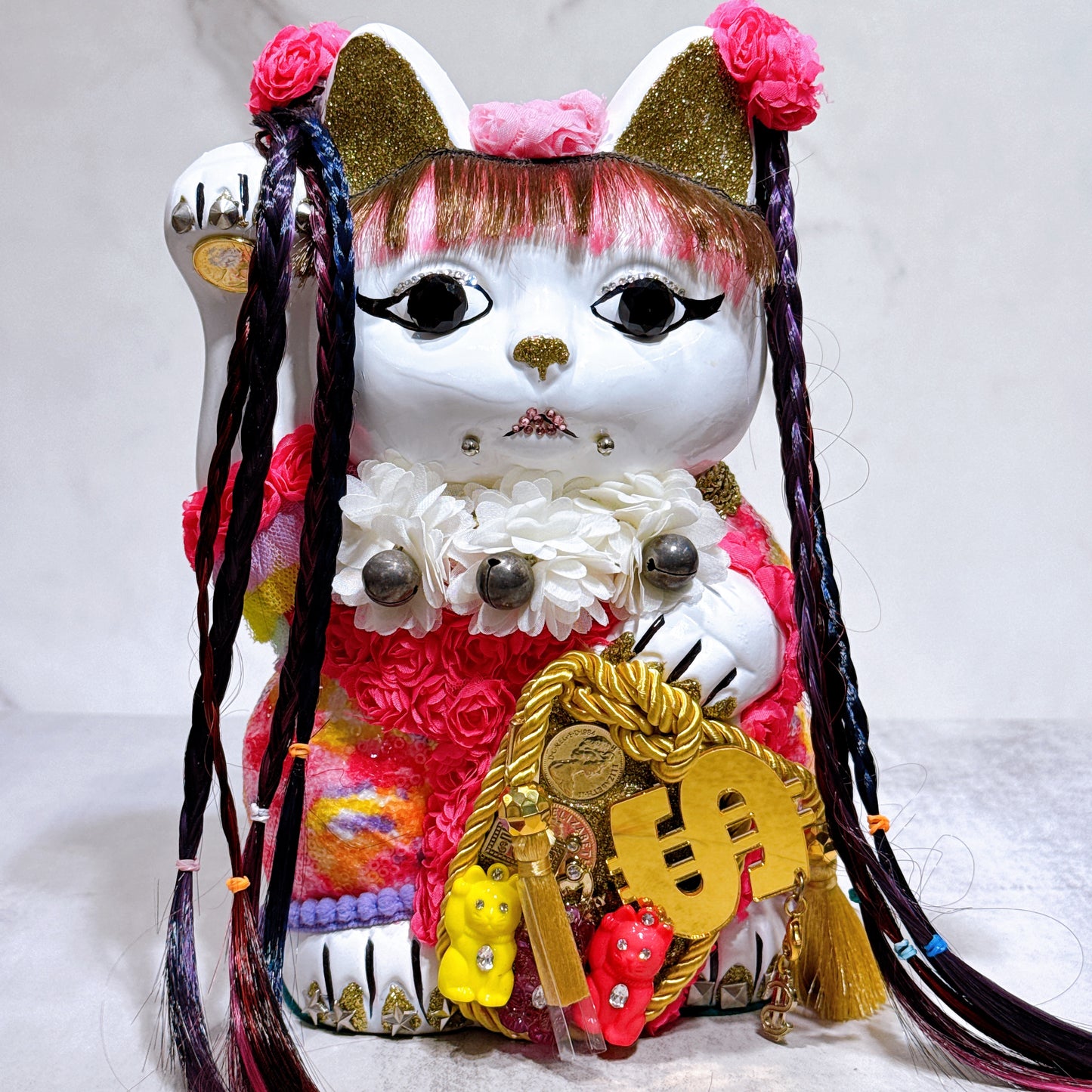 日本花見招財貓 明星舞台 8號