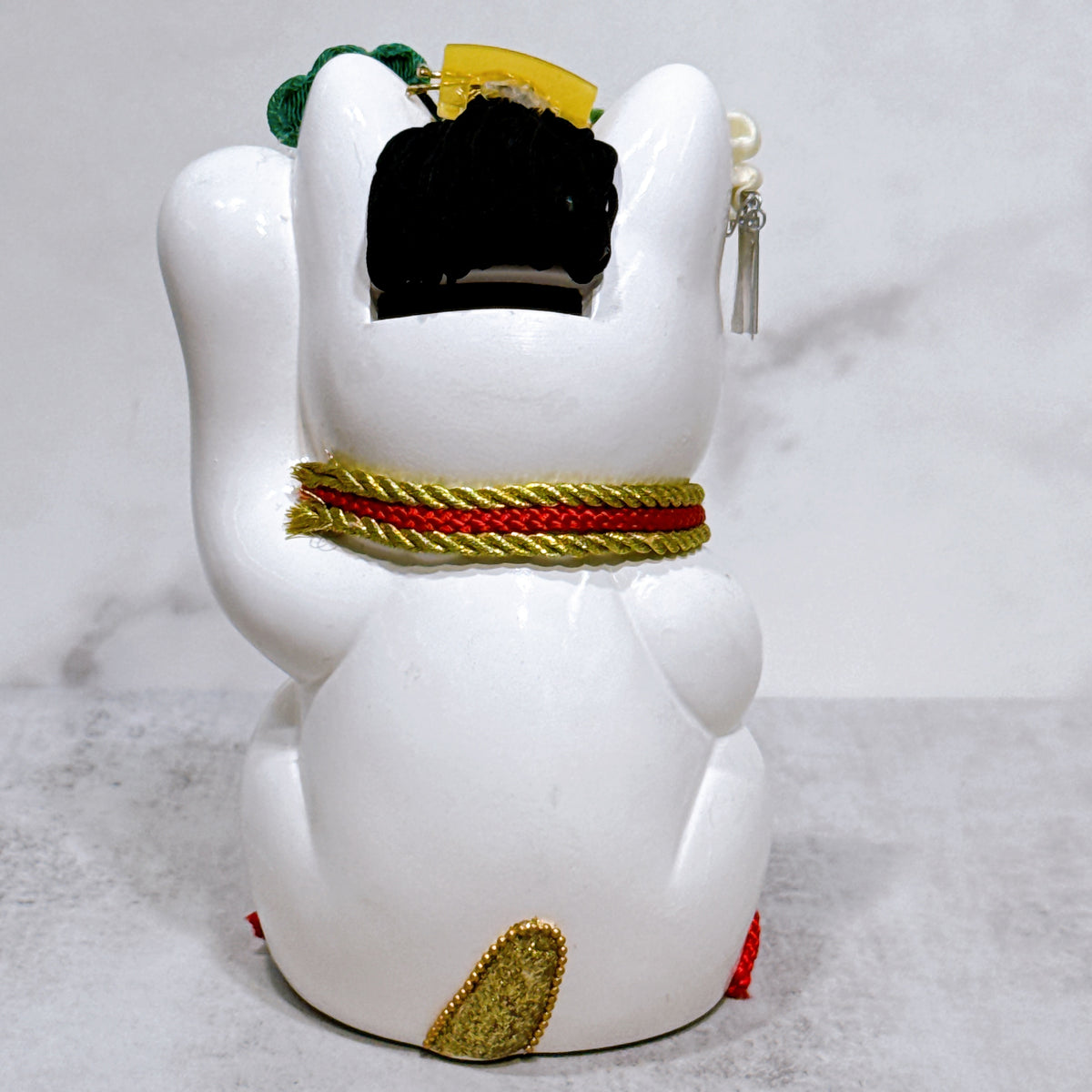 日本花見招財貓 金葉錦貴 5號 左