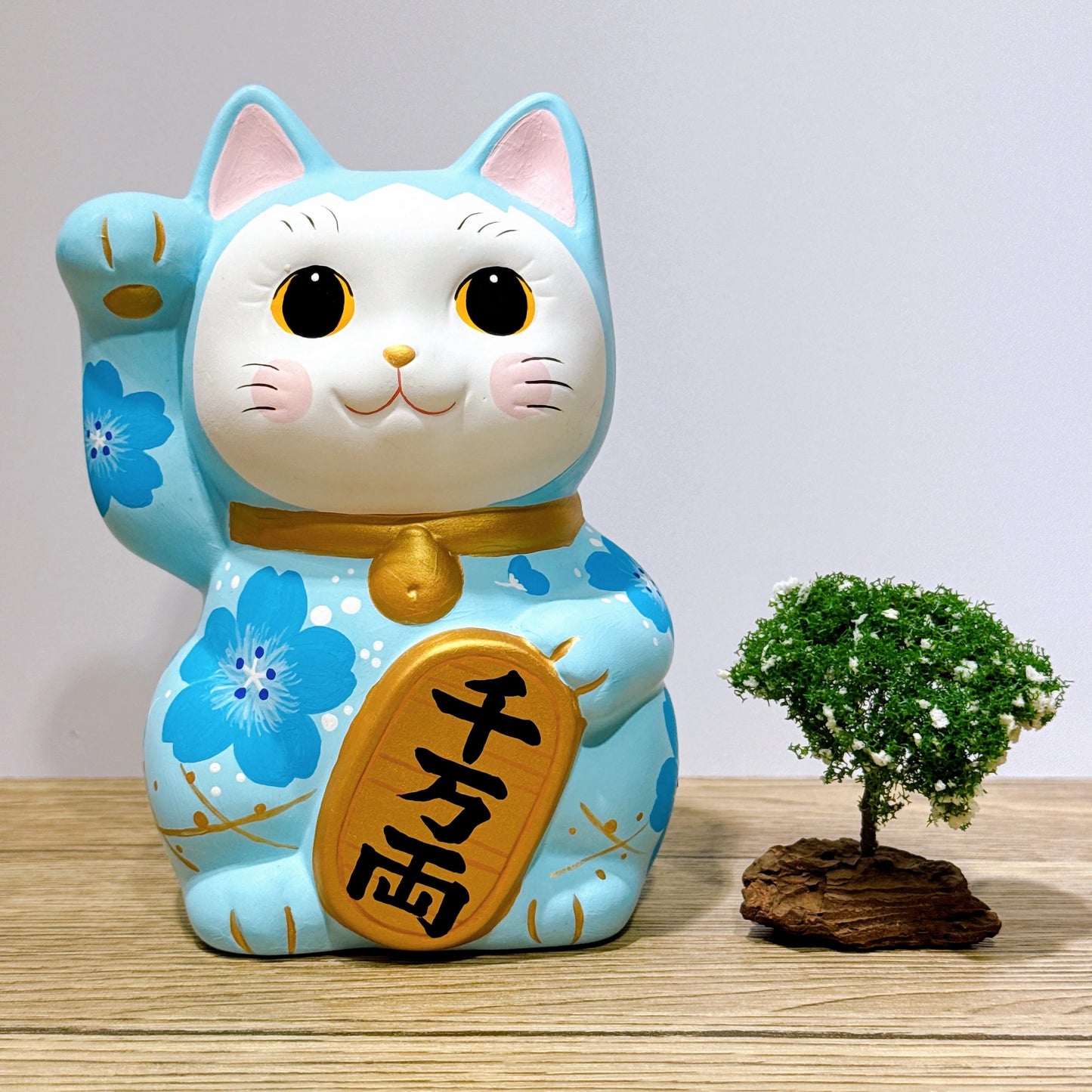 日本谷中堂招財貓 胡水櫻