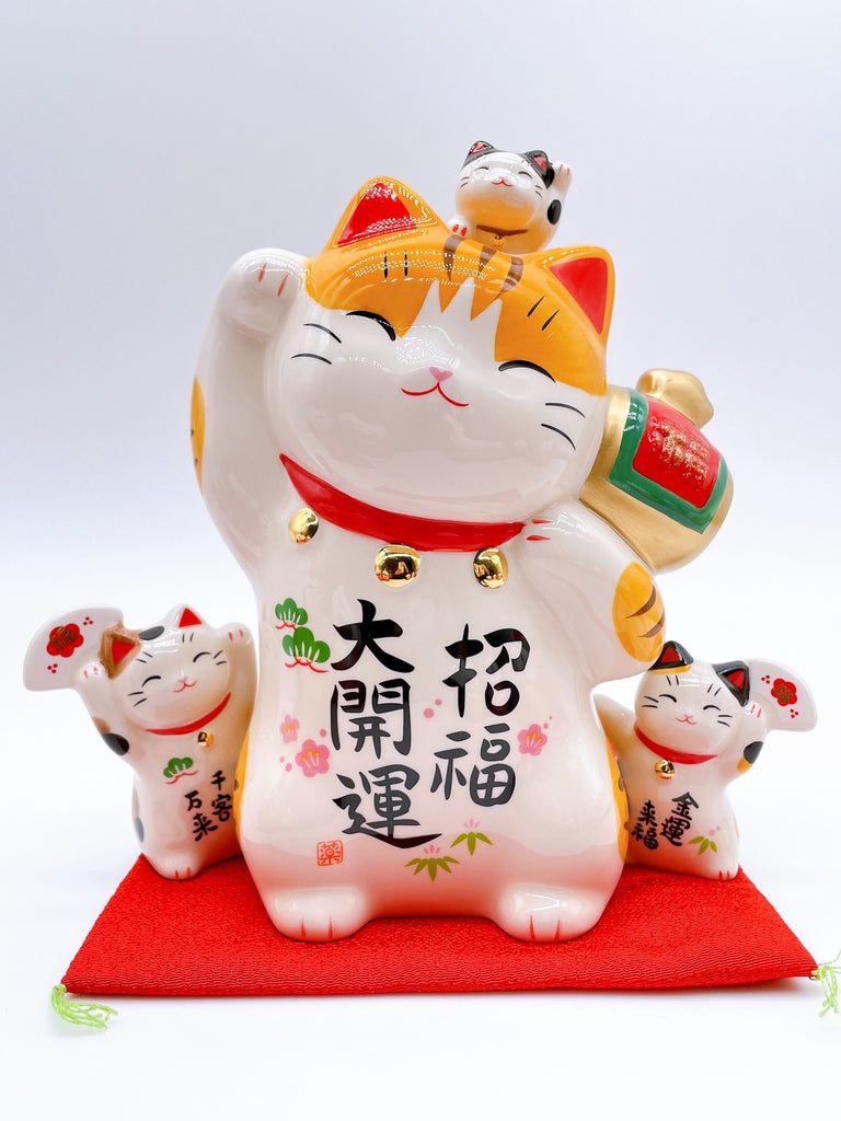日本彩繪招福大開運招財貓