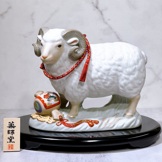 日本室町招福羊年（寶瑞）桐箱入