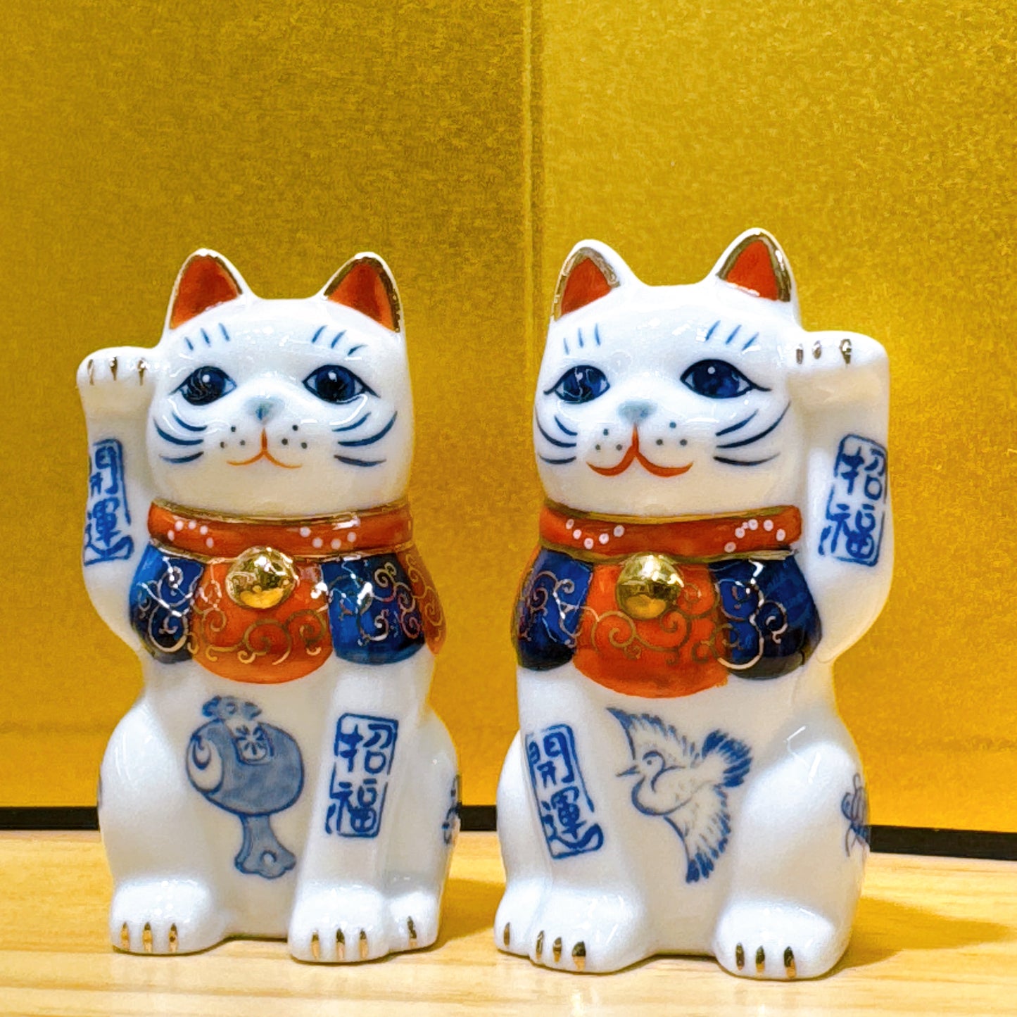 日本染錦招福招財貓