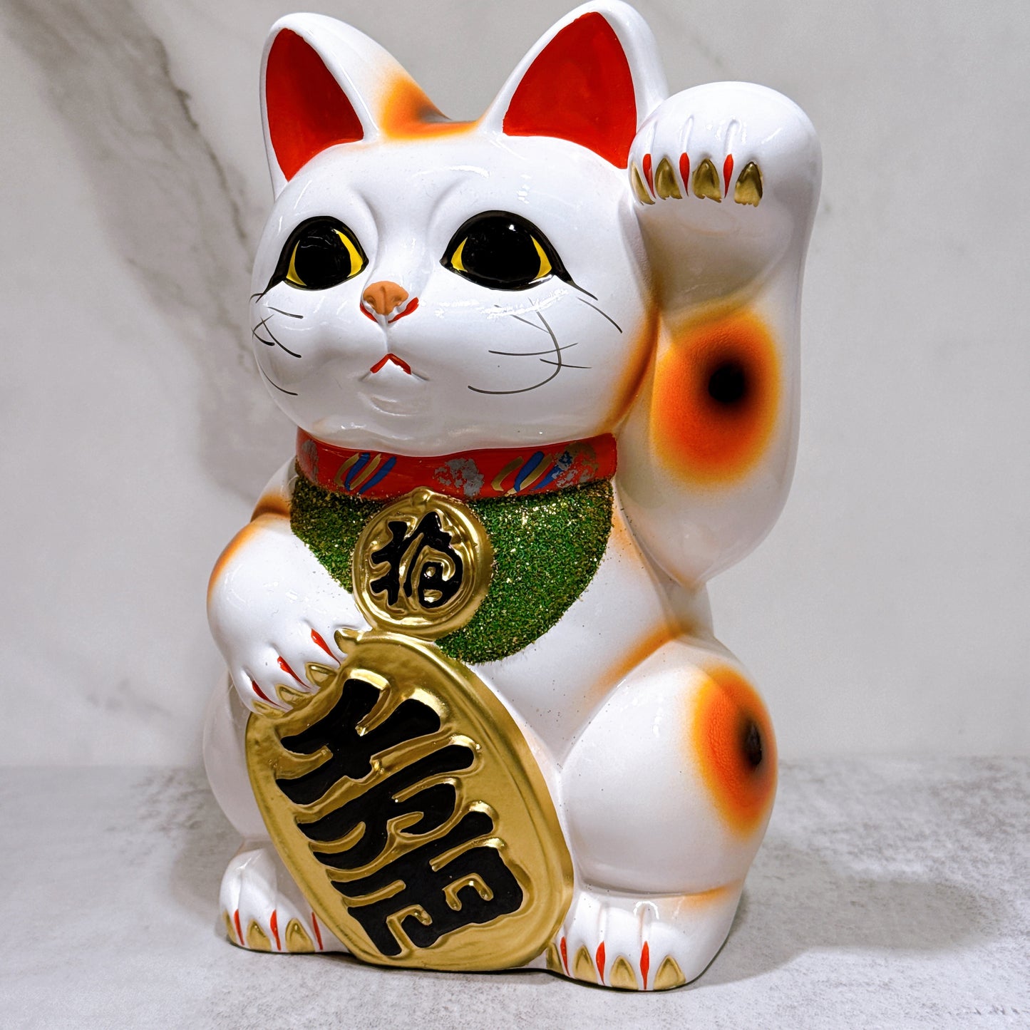 日本常滑小判招財貓 7號