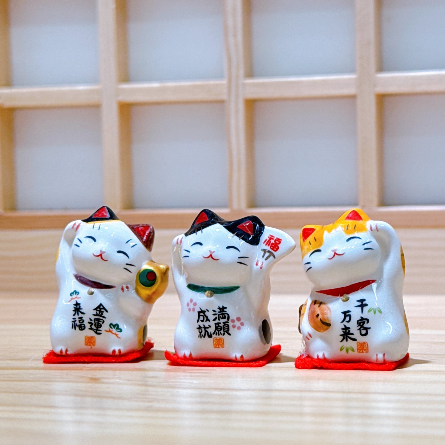 日本彩繪福來系列招財貓