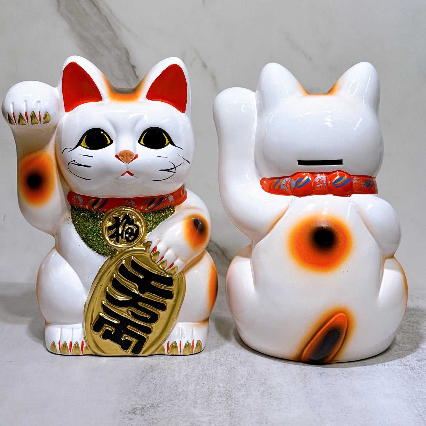 日本常滑小判招財貓 7號