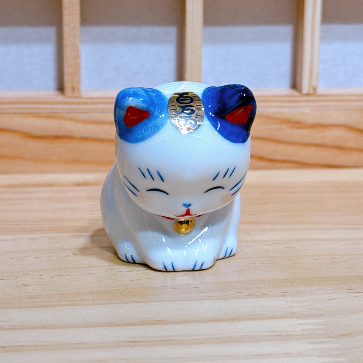 Japanese Fukusho Joyful Cat Frog Tanuki Money Box
