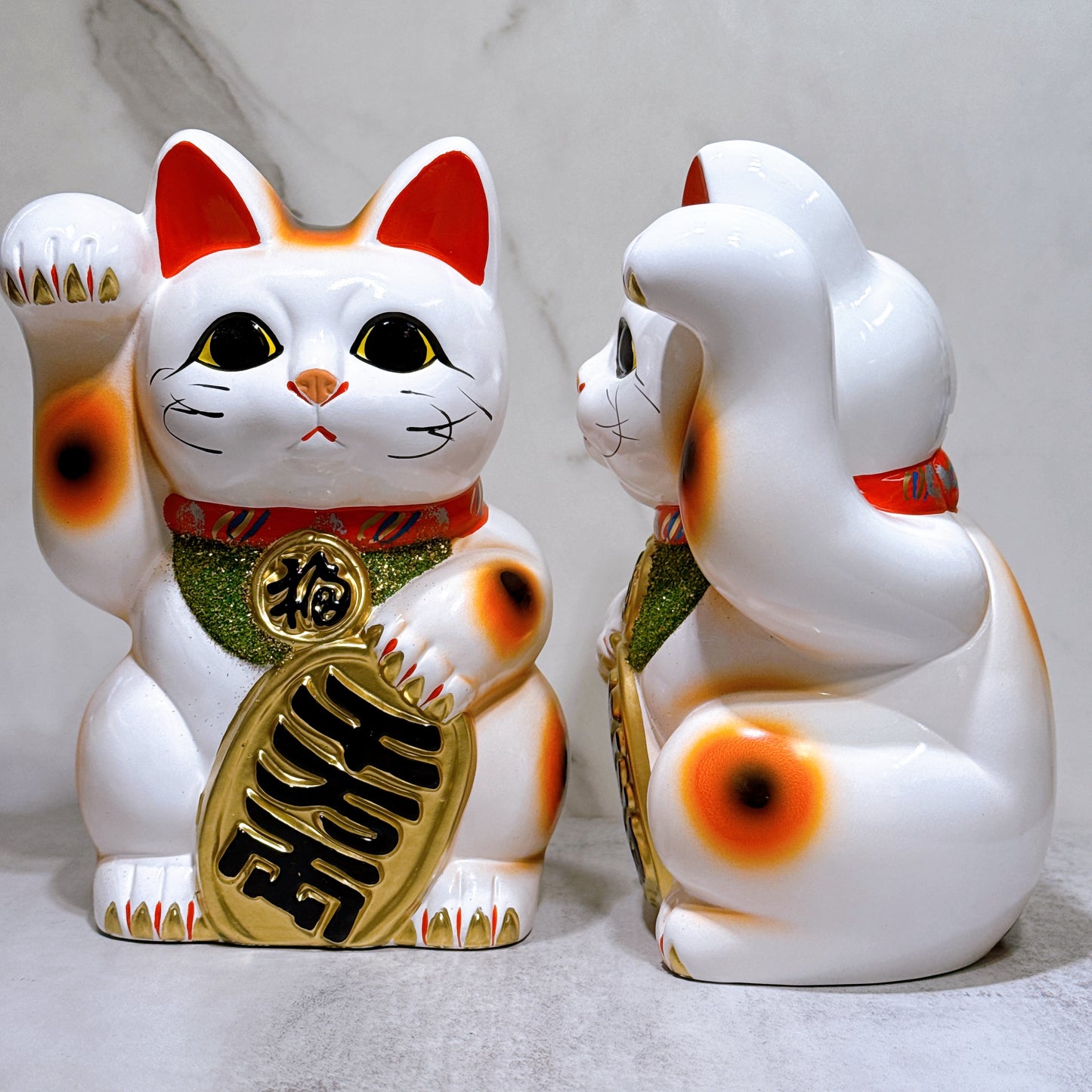 日本常滑小判招財貓 7號