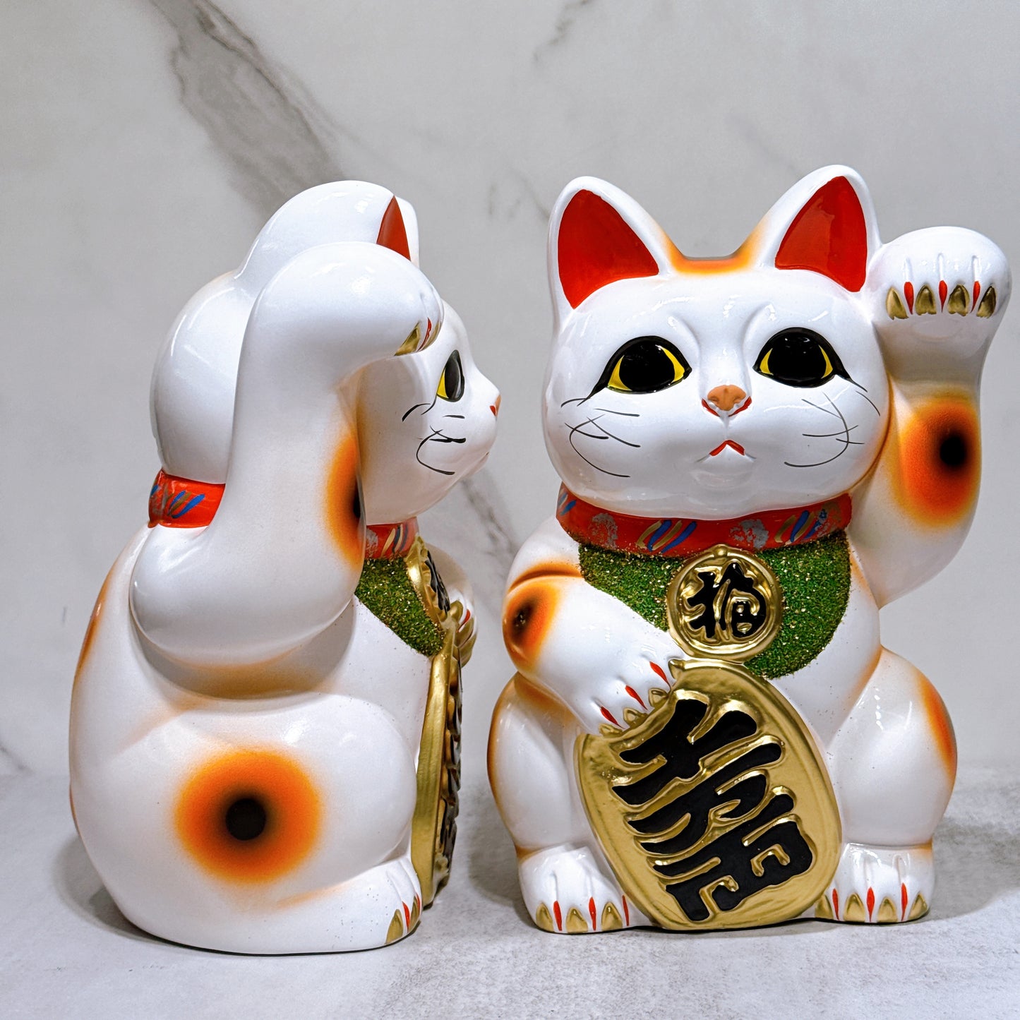 日本常滑小判招財貓 7號