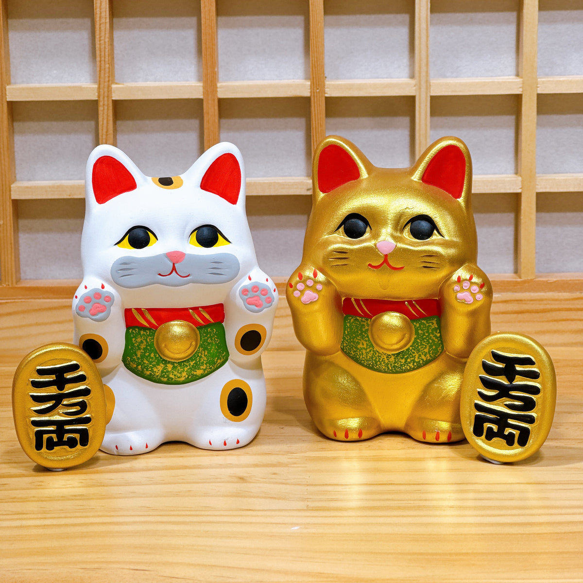 Japanese Million Ryo Lucky Cat Series