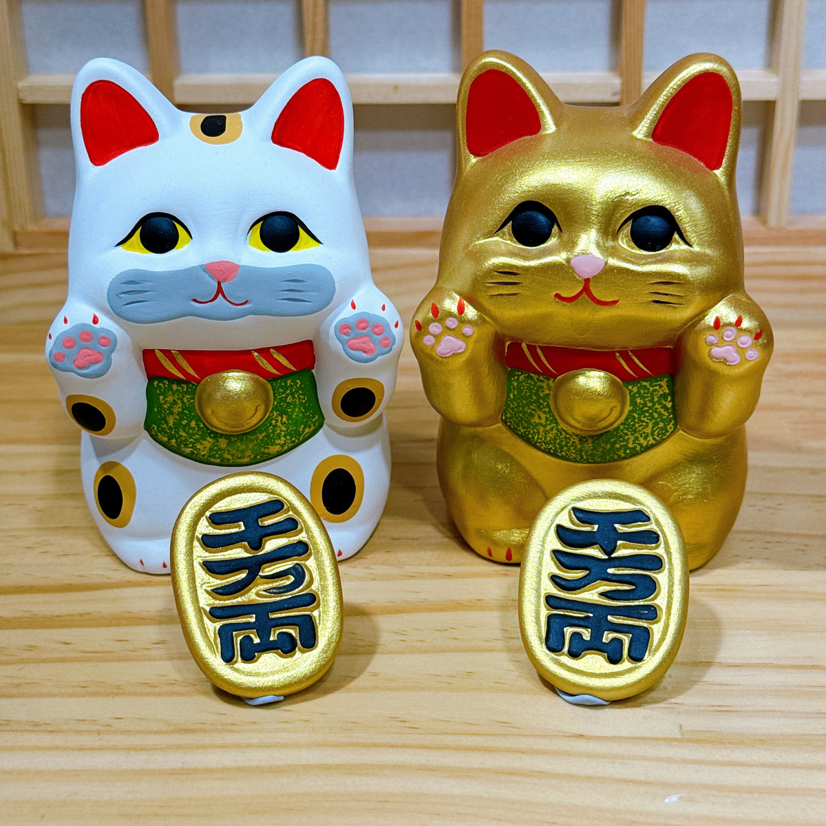 Japanese Million Ryo Lucky Cat Series