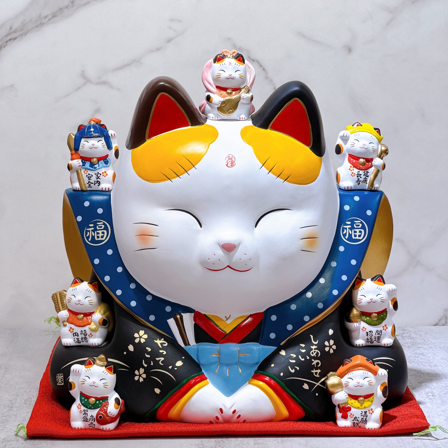 日本七福神褔助招財貓 10号