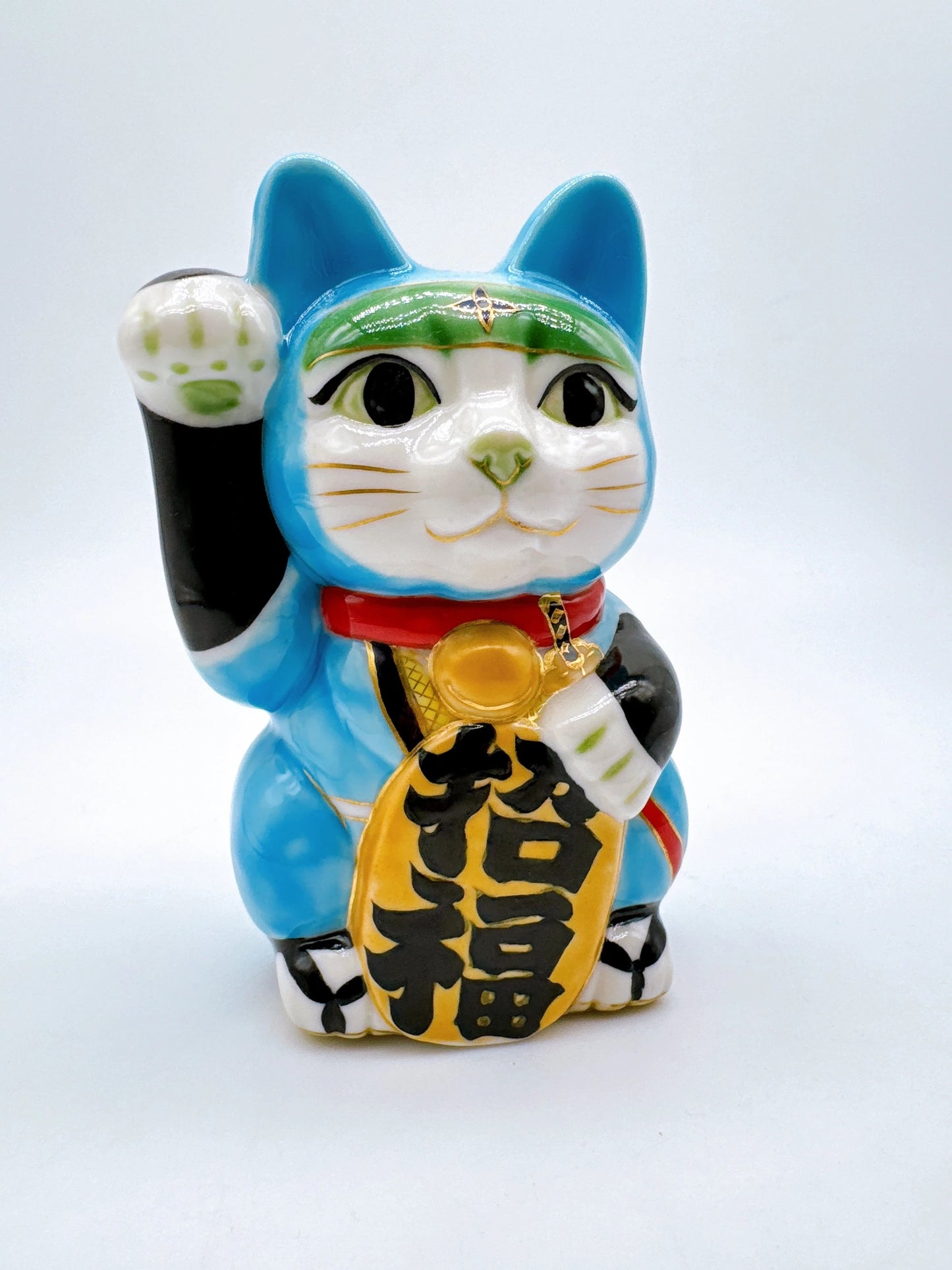 日本清水烧招财猫忍者