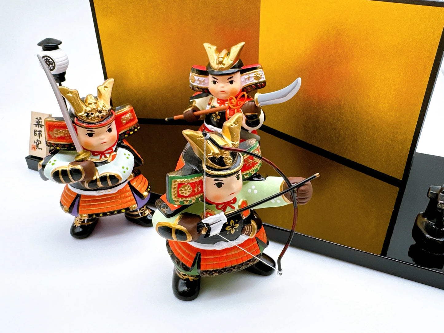 日本锦彩三武士 揃 套装