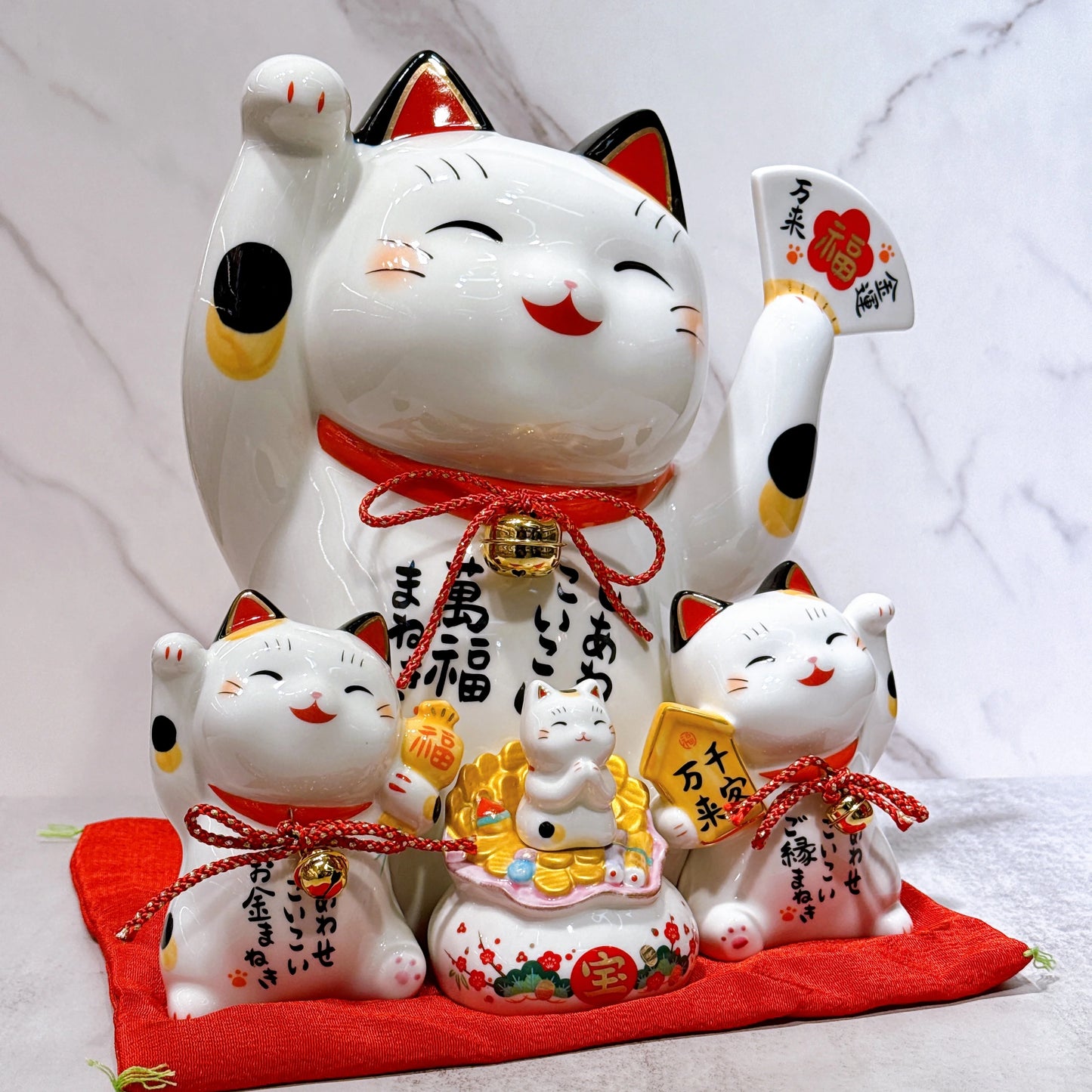 日本萬福円滿招財貓 特大