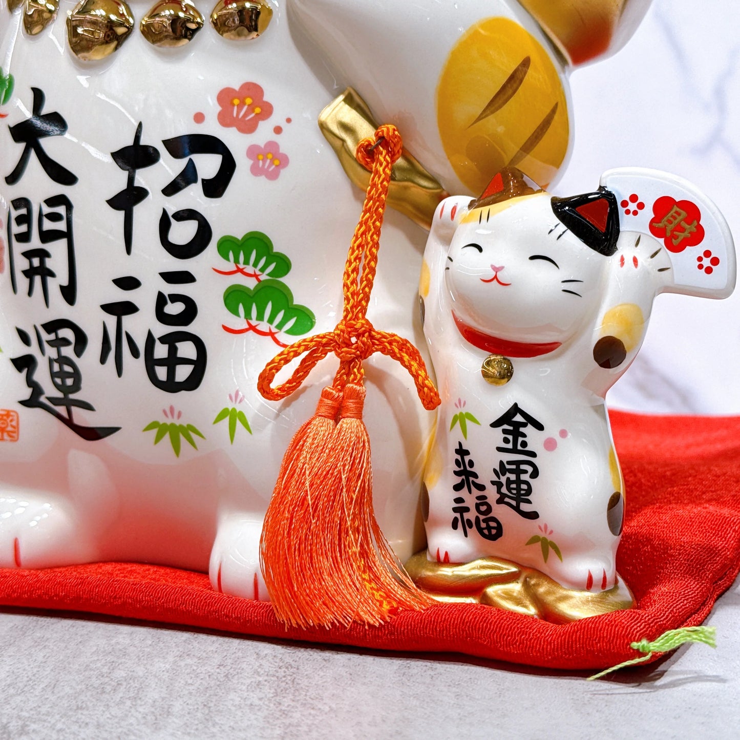 日本彩繪開運招福招財貓 9號
