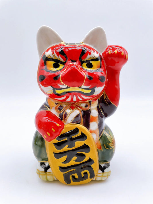 日本清水燒招財貓 天狗