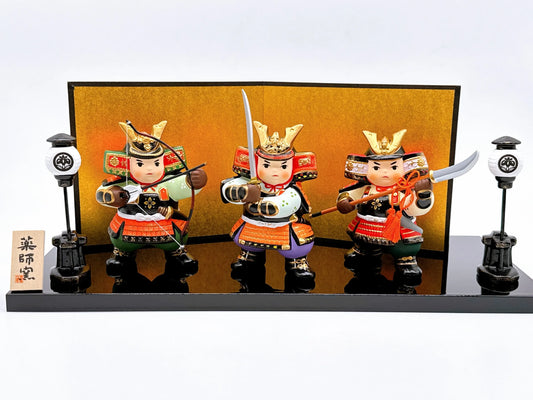 日本錦彩三武者 揃 套裝