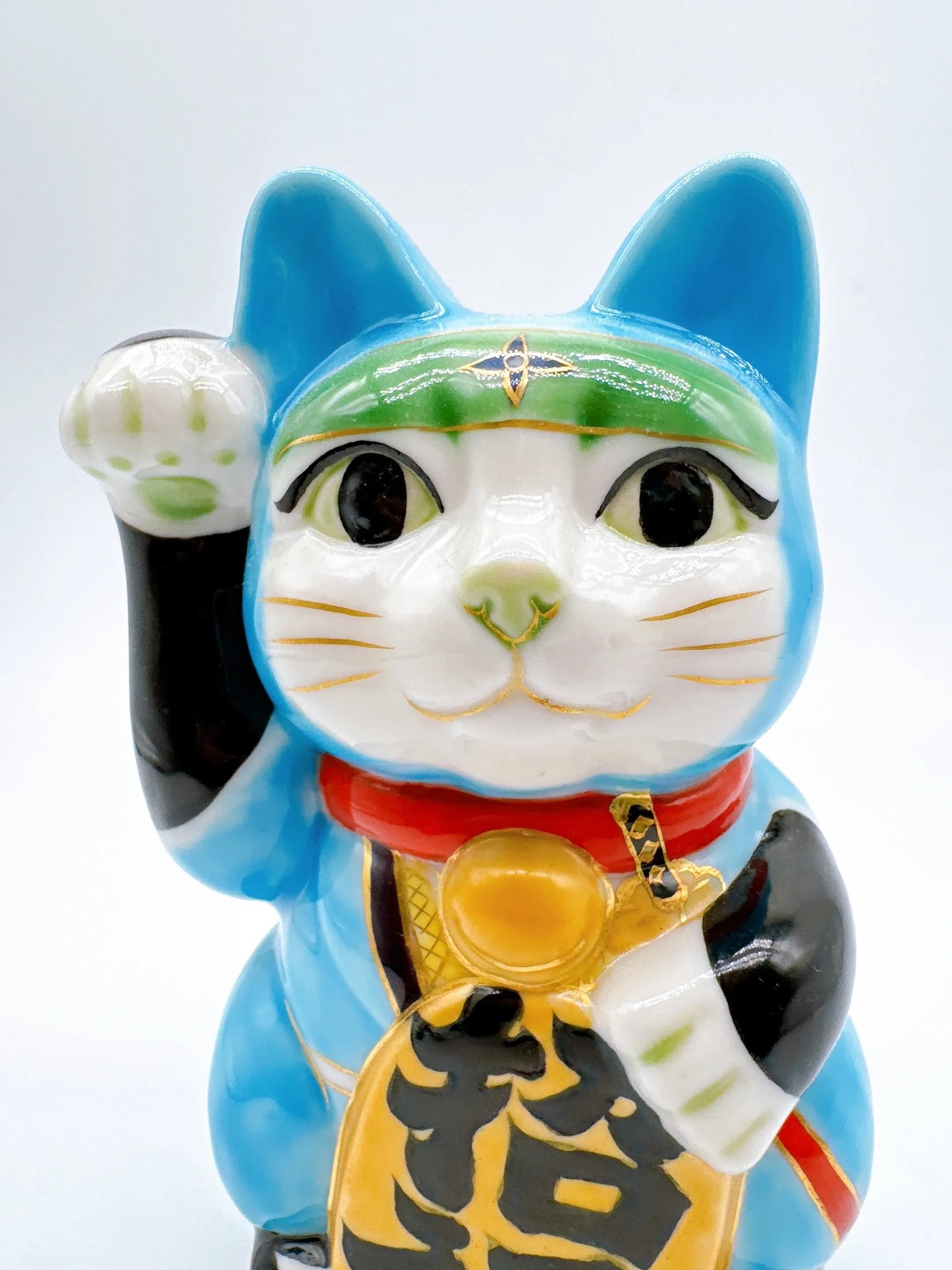 日本清水烧招财猫忍者