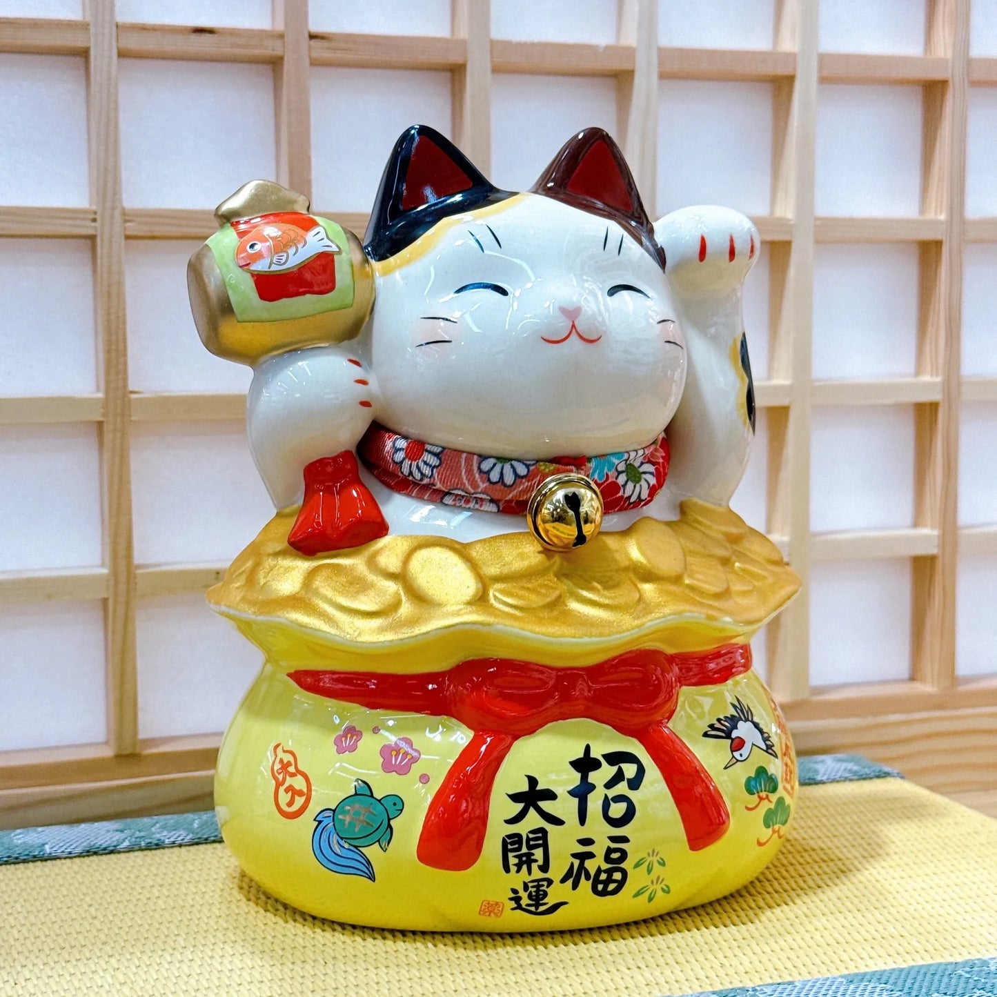 日本招福大開運寶招財貓