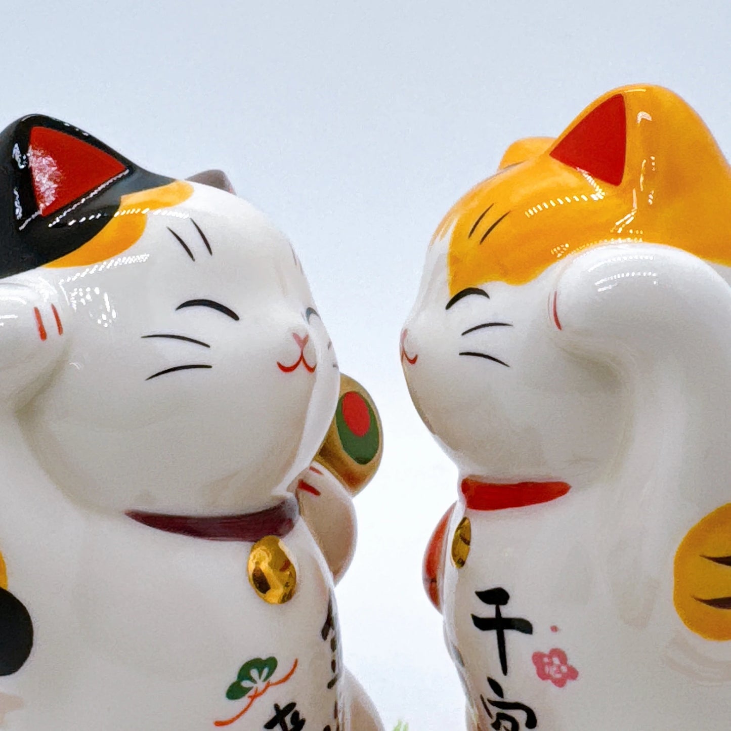 日本彩繪金運千客萬來招財貓
