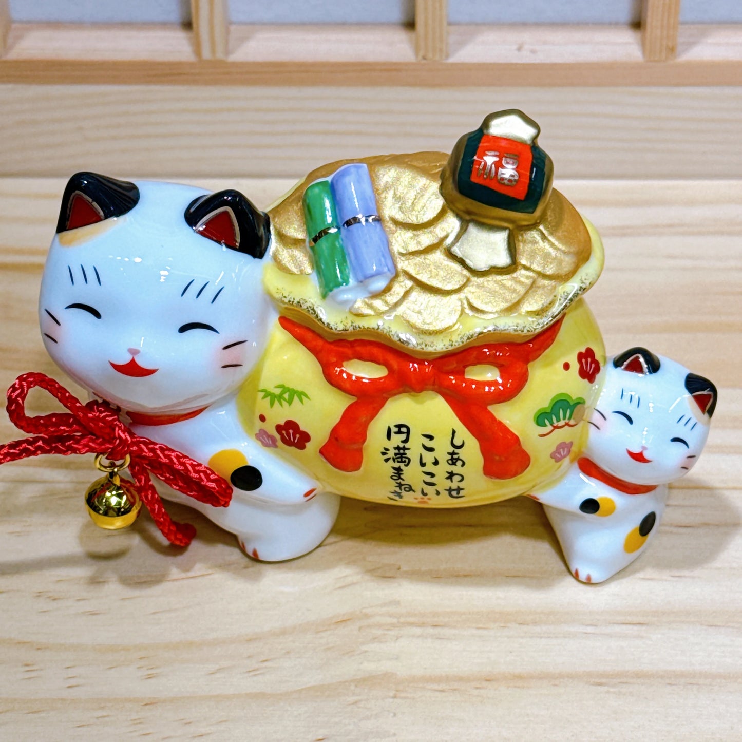 日本円滿招財貓 親子