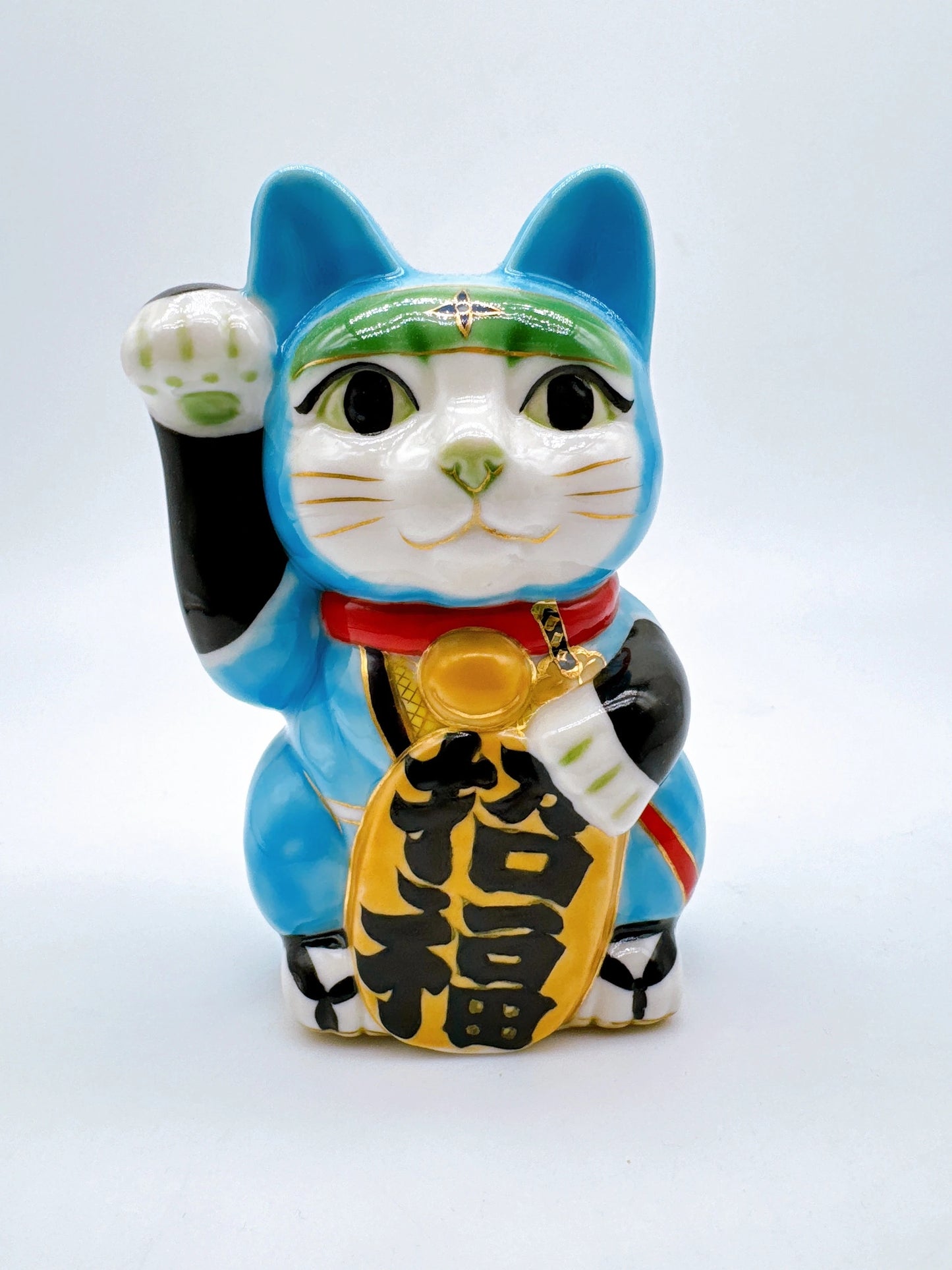 日本清水烧招财猫忍者