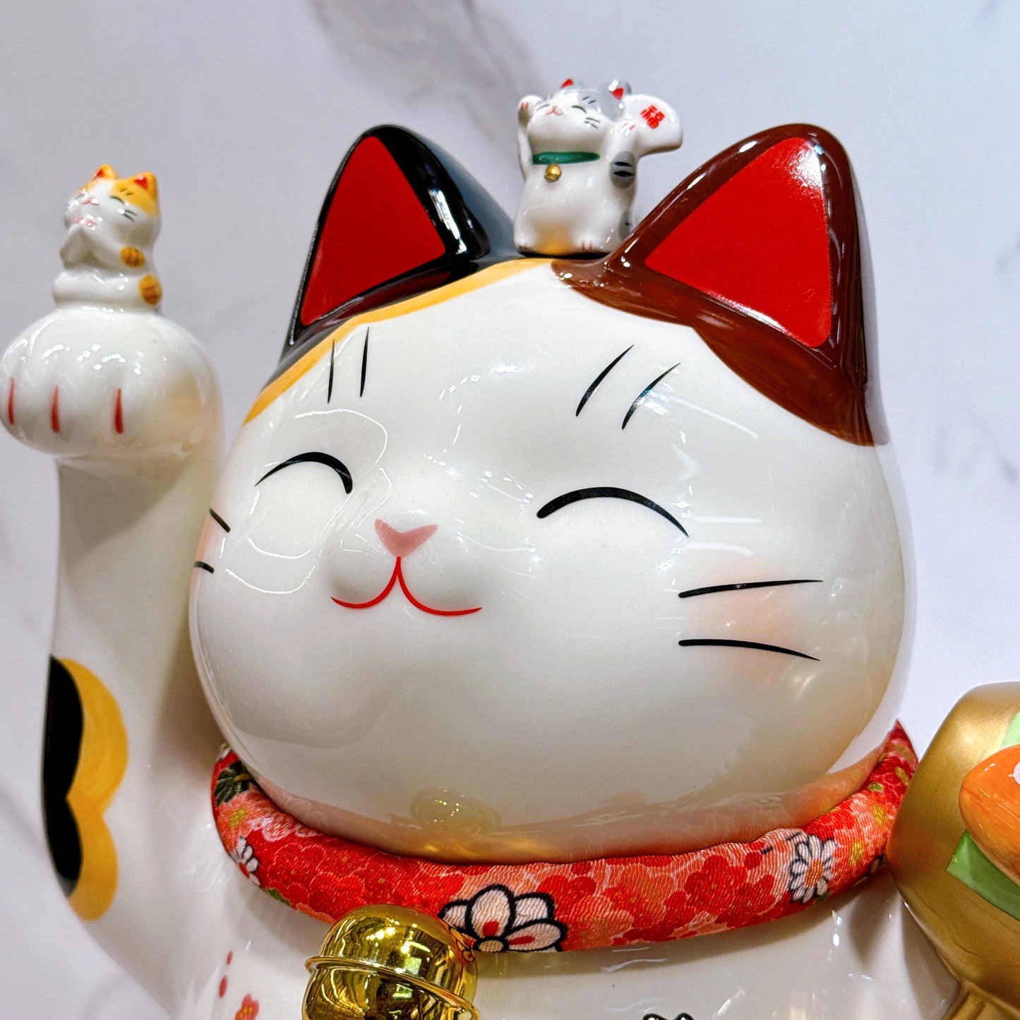 日本彩繪招福大開運招財貓8.5號