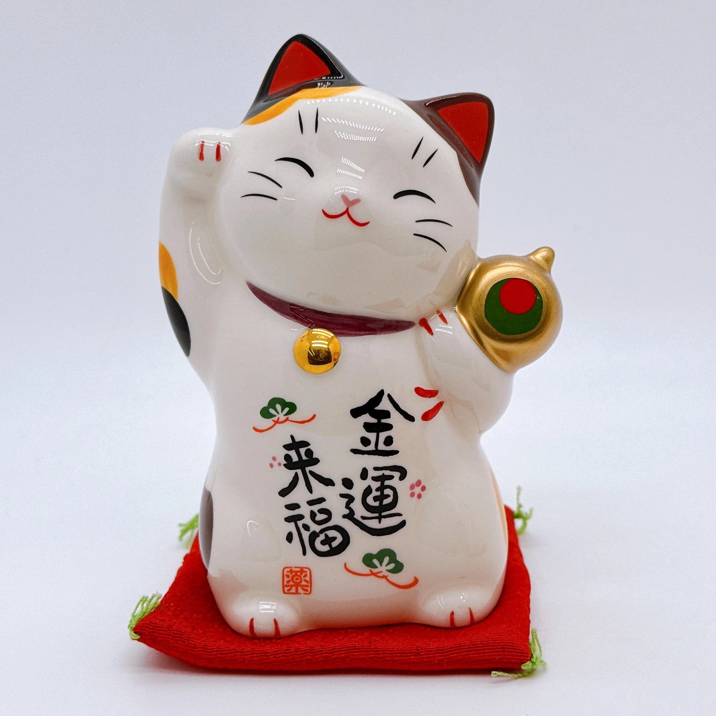 日本彩繪金運千客萬來招財貓