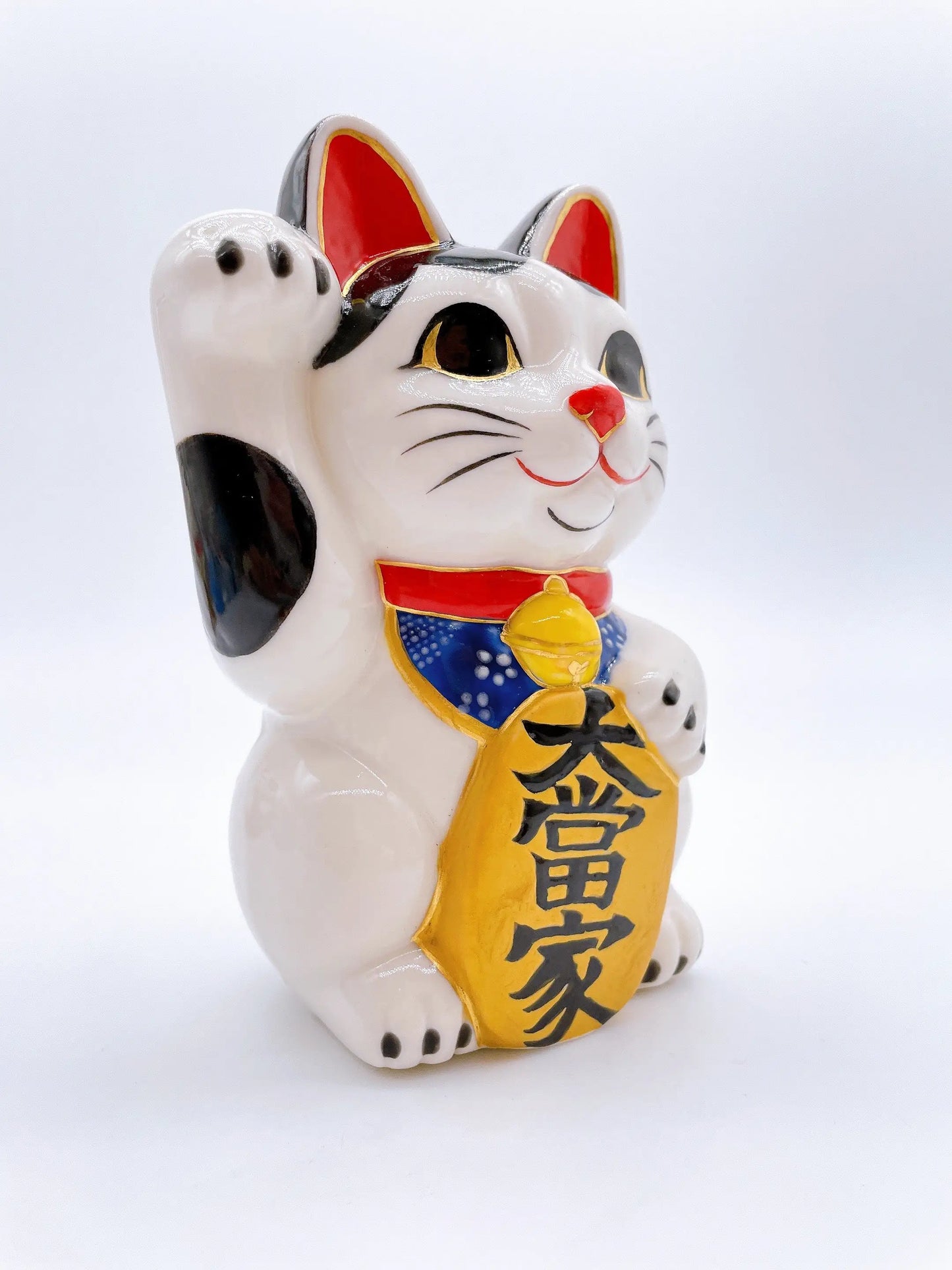 日本清水烧招财猫 犬张子 大当家