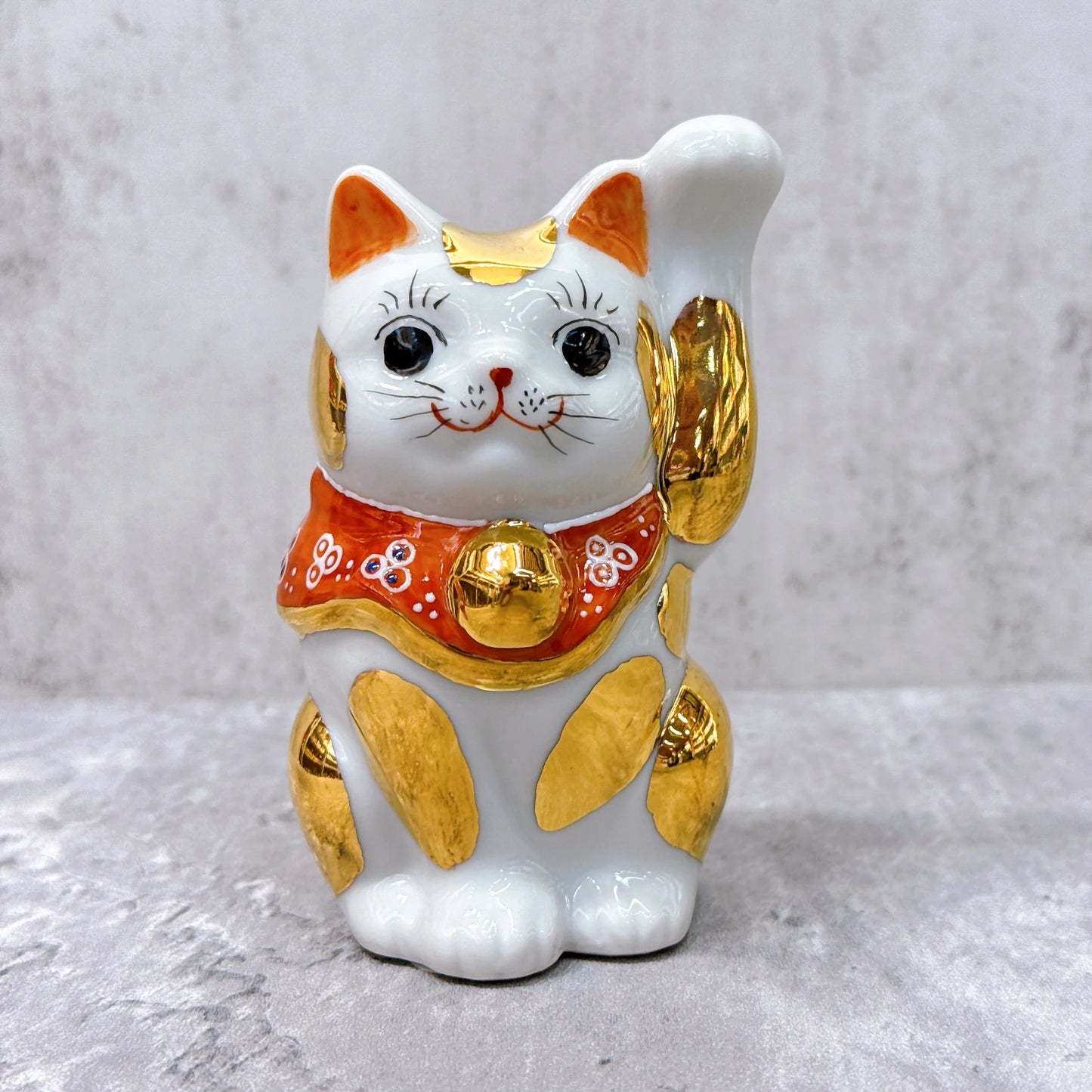 日本九谷燒招財貓 金盛3.3號