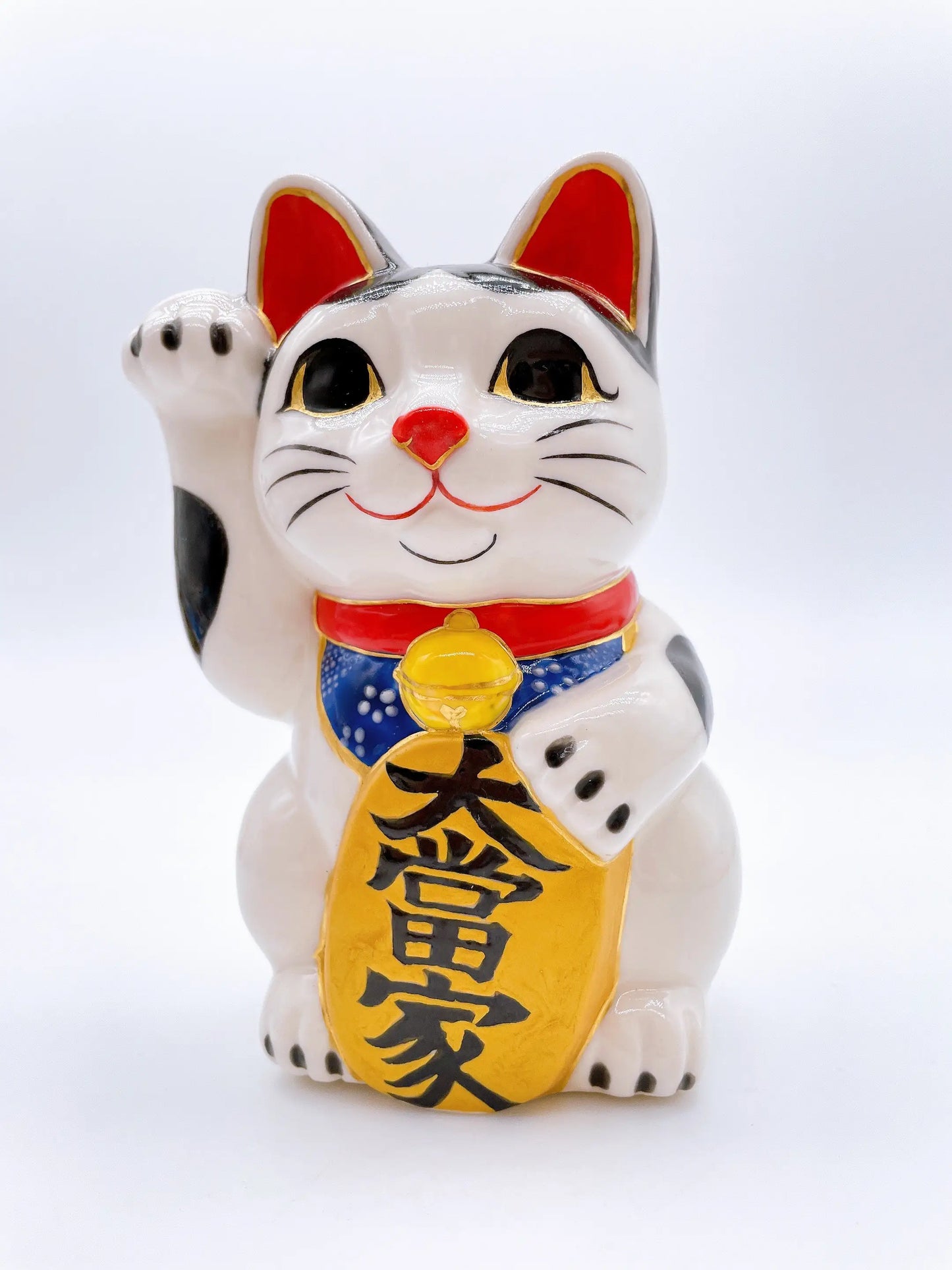 日本清水烧招财猫 犬张子 大当家
