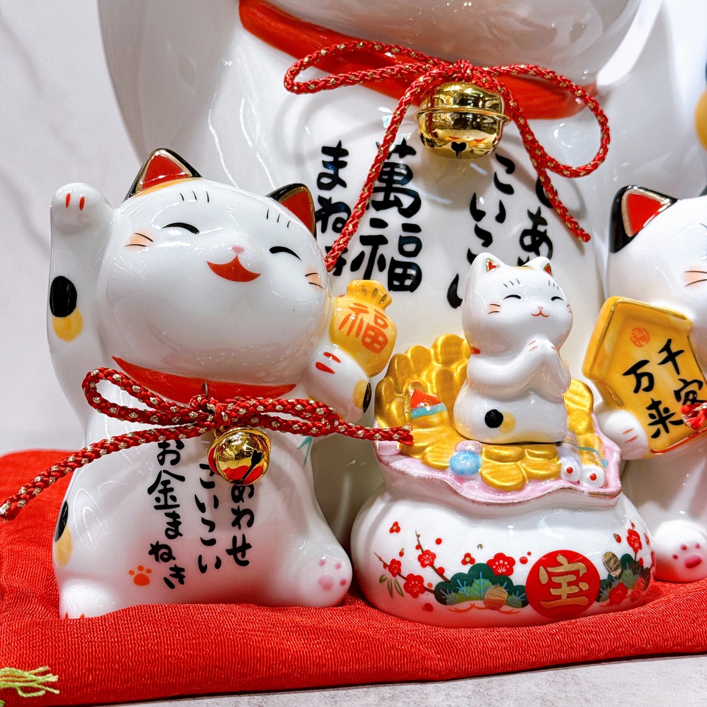日本萬福円滿招財貓 特大