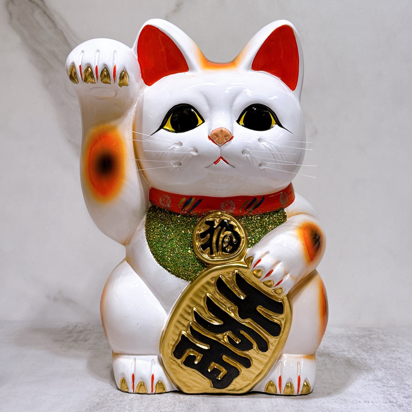 日本常滑小判招財貓 8號