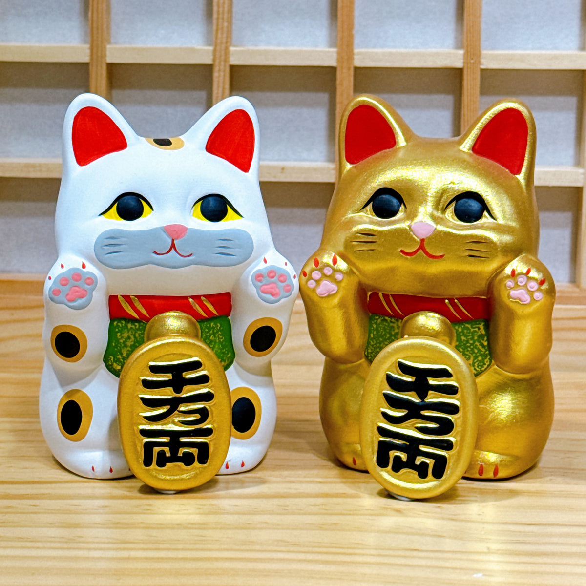 Japanese Million Ryo Lucky Cat Series