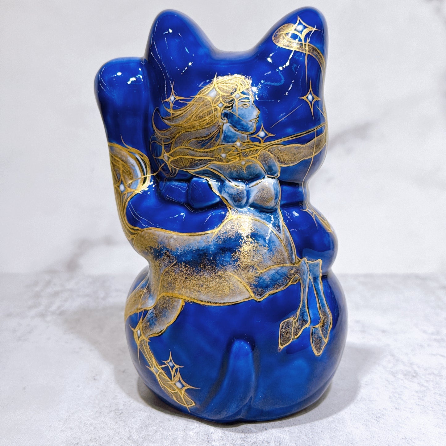 日本清水燒招財貓 星座 射手座 Sagittarius