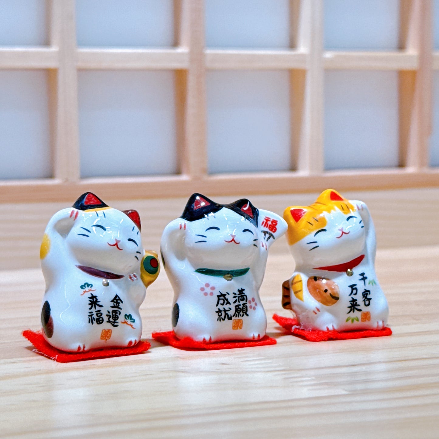 日本彩繪福來系列招財貓