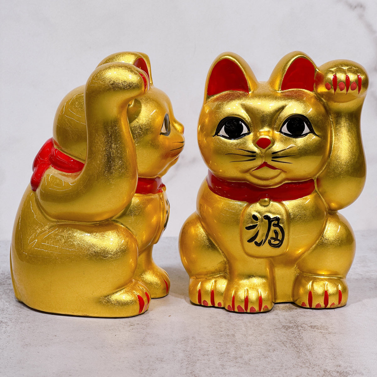 Japanese Lucky Cat Gold Foil #4