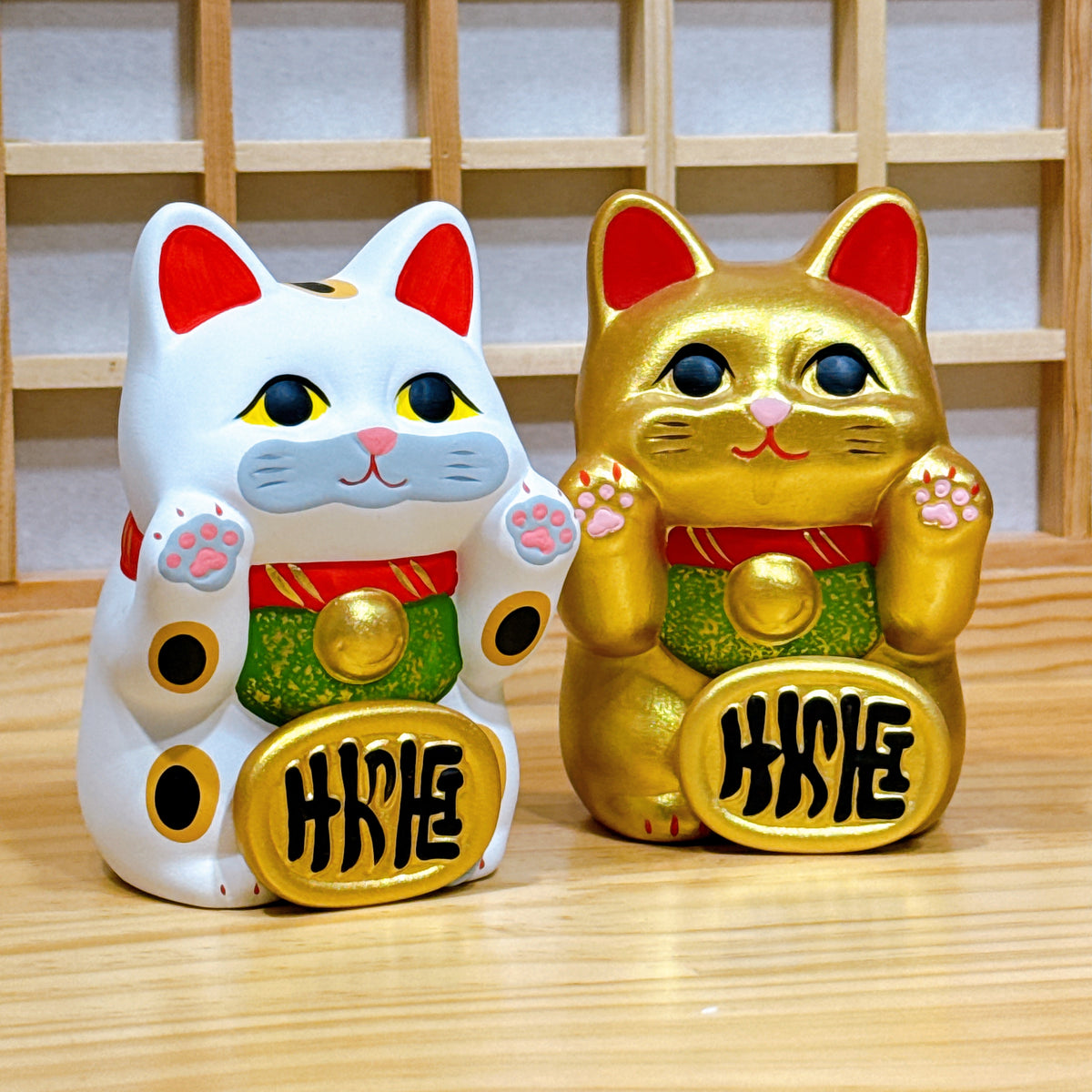 Japanese Million Ryo Lucky Cat Series