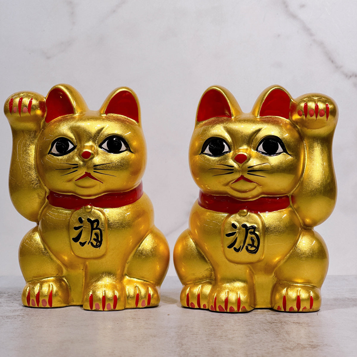 Japanese Lucky Cat Gold Foil #4
