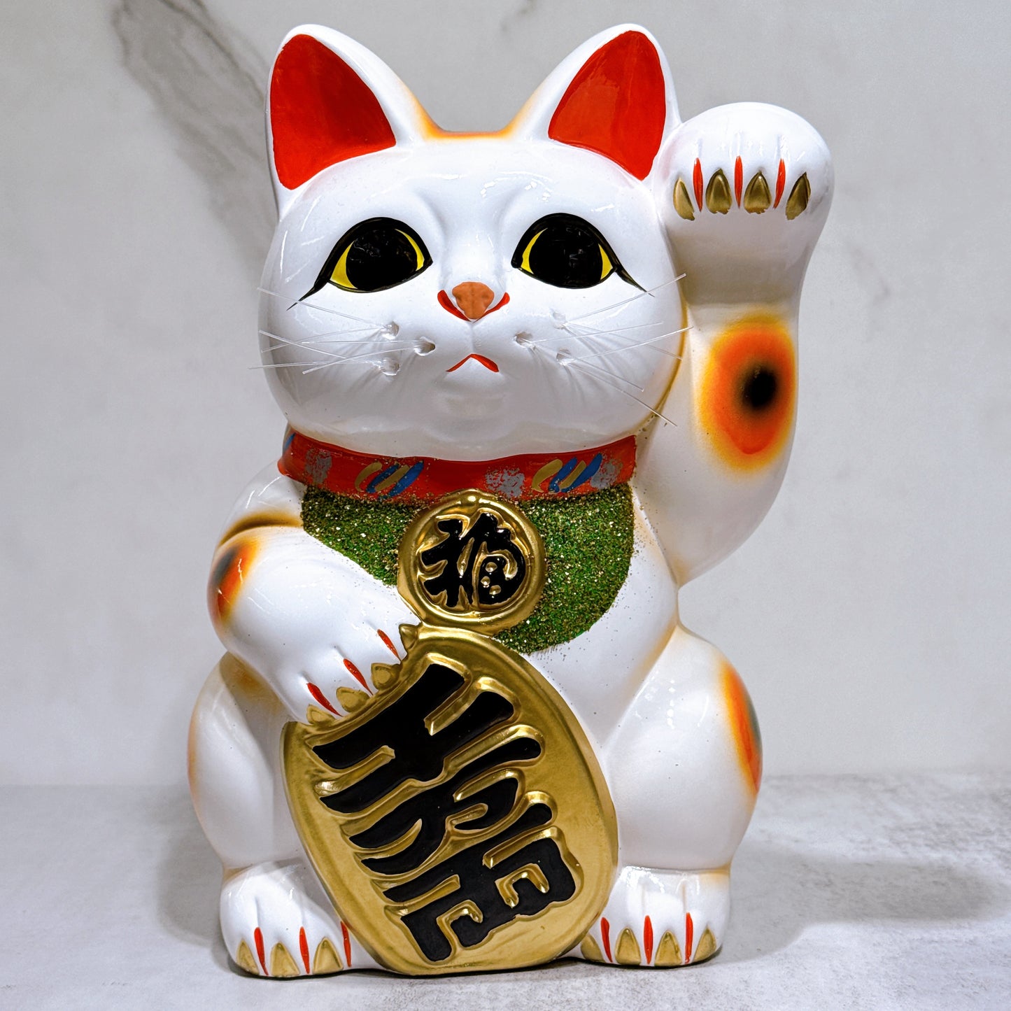 日本常滑小判招財貓 8號