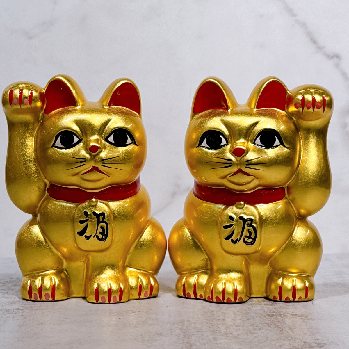 Japanese Lucky Cat Gold Foil #4