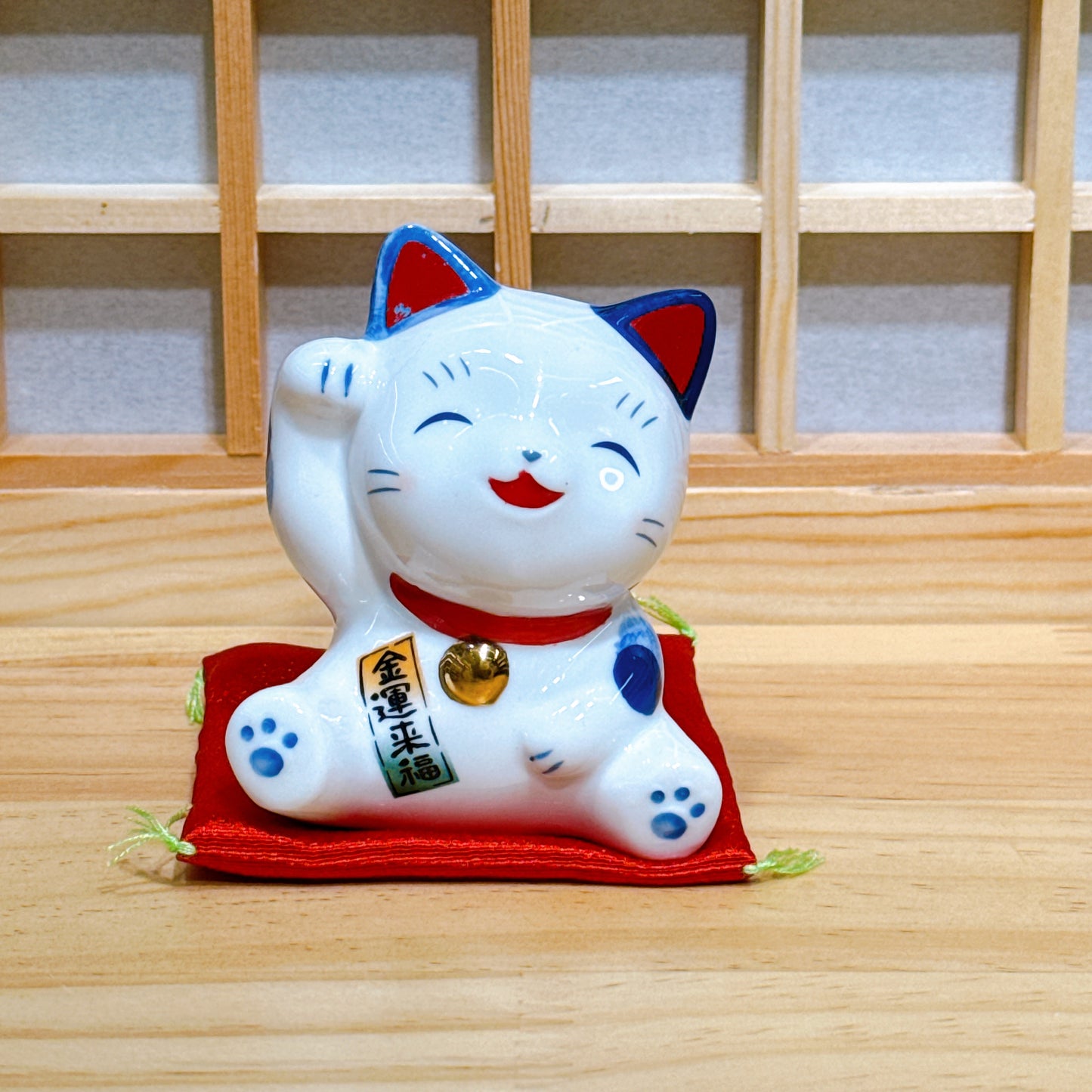 日本染錦招財貓