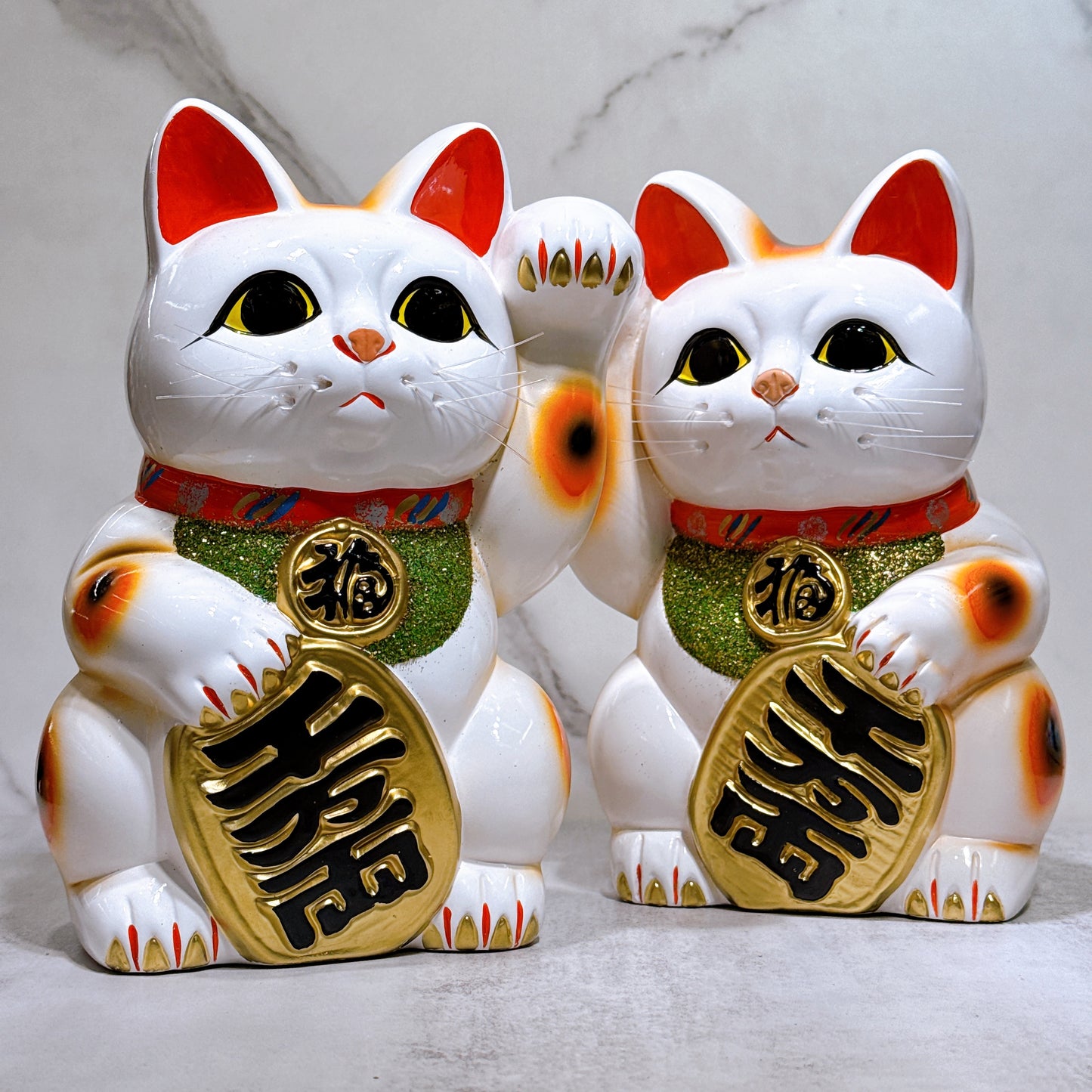 日本常滑小判招財貓 8號