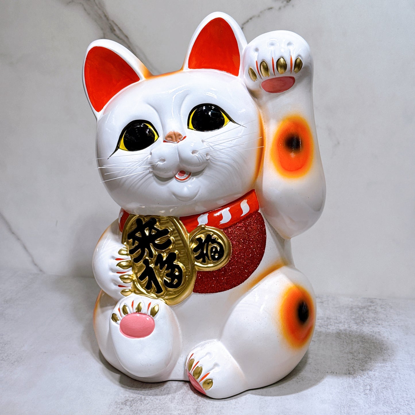 日本常滑來福招財貓 10號